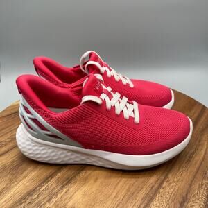 Kizik Athens Shoes Womens Size 8 Pink Hands Free Slip On Comfort Walking Casual